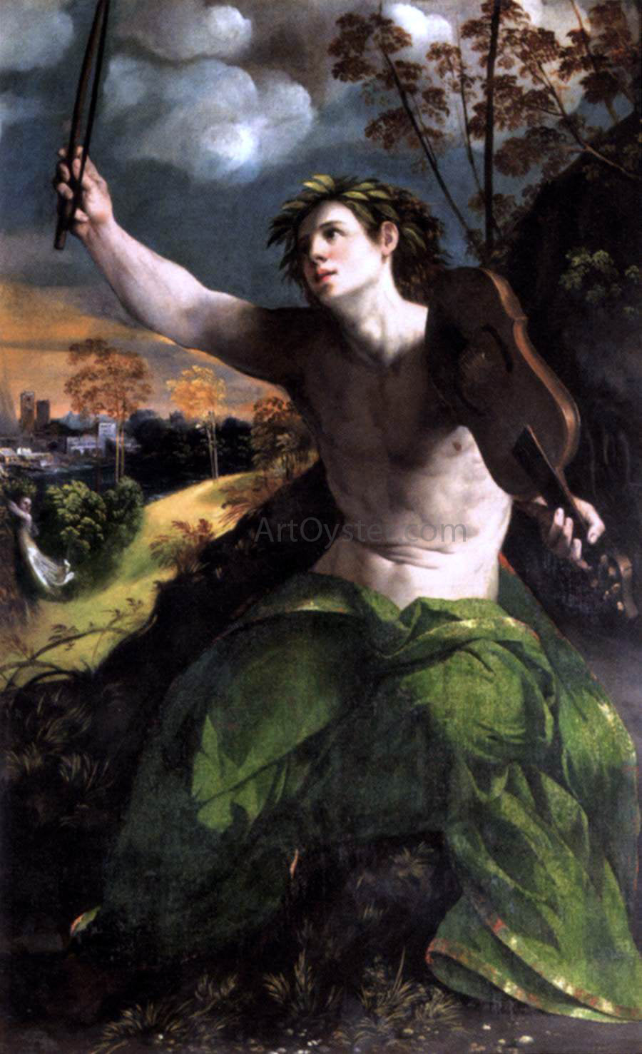  Dosso Dossi Apollo - Hand Painted Oil Painting