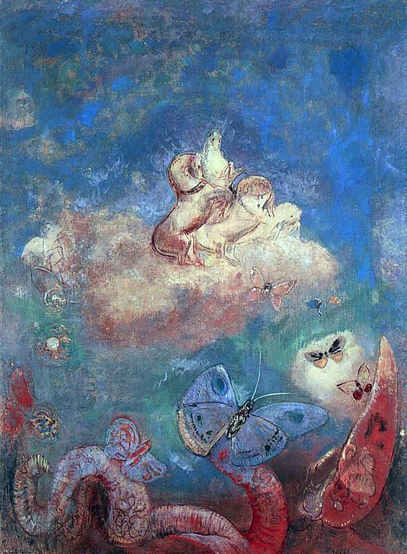 Odilon Redon Apollo's Chariot - Hand Painted Oil Painting