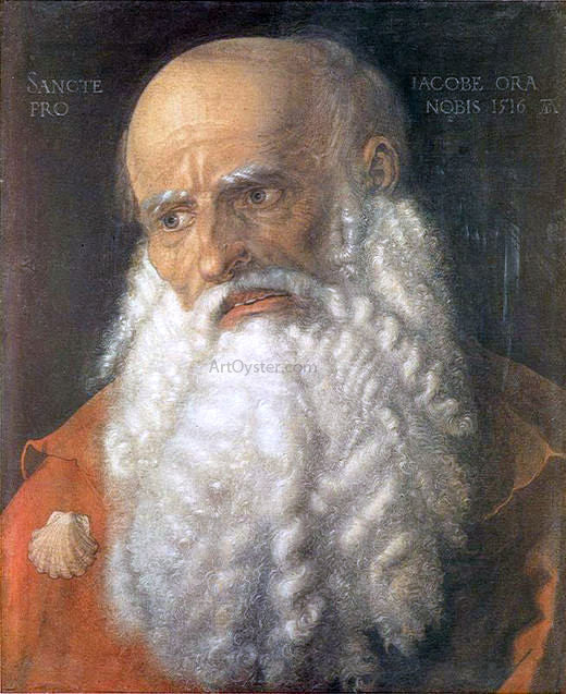 Albrecht Durer Apostle James - Hand Painted Oil Painting