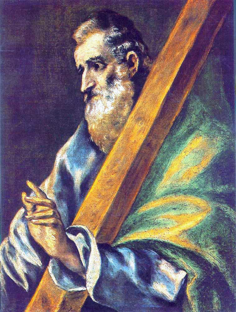 El Greco Apostle St Andrew - Hand Painted Oil Painting