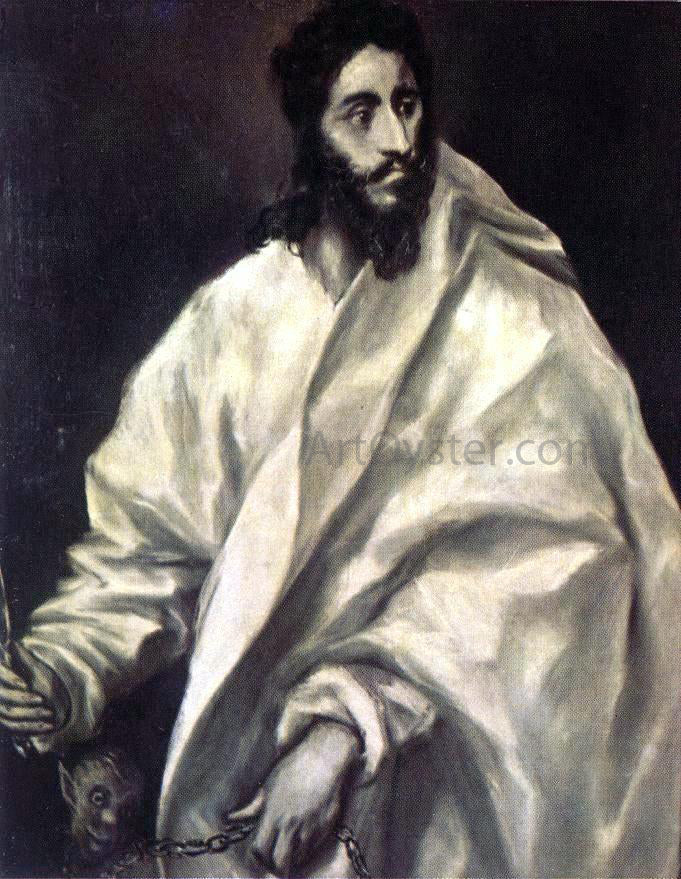El Greco Apostle St Bartholomew - Hand Painted Oil Painting