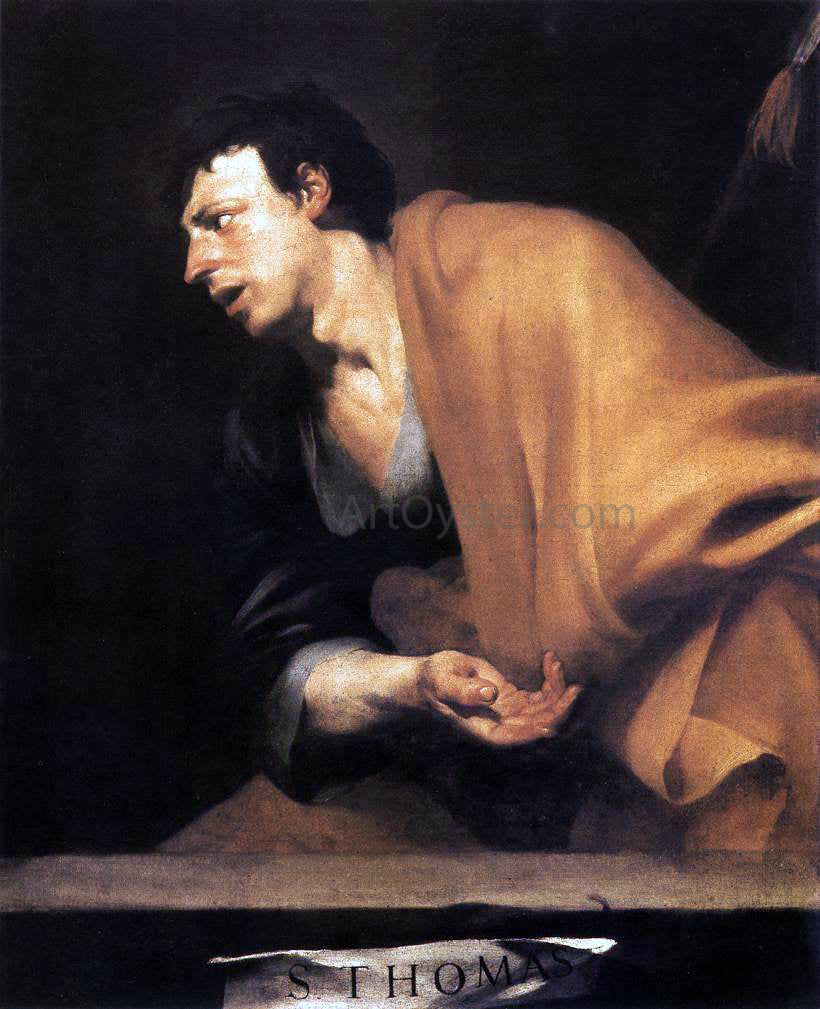Jusepe Martinez Apostle St Thomas - Hand Painted Oil Painting
