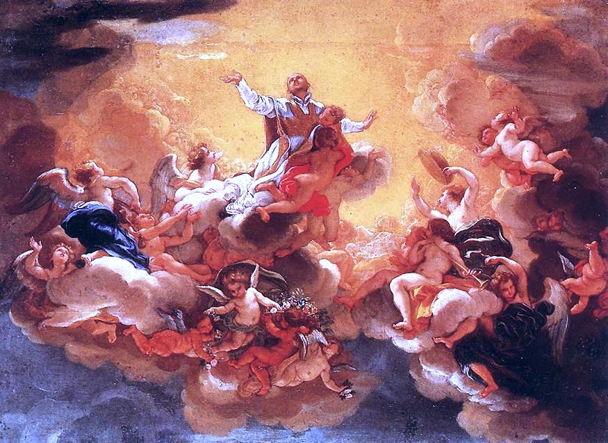 Baciccio Apotheosis of St Ignatius - Hand Painted Oil Painting