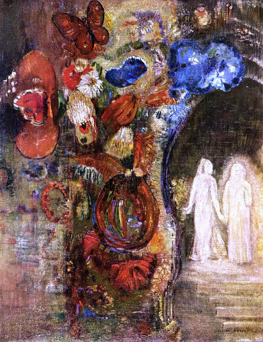 Odilon Redon Apparition - Hand Painted Oil Painting