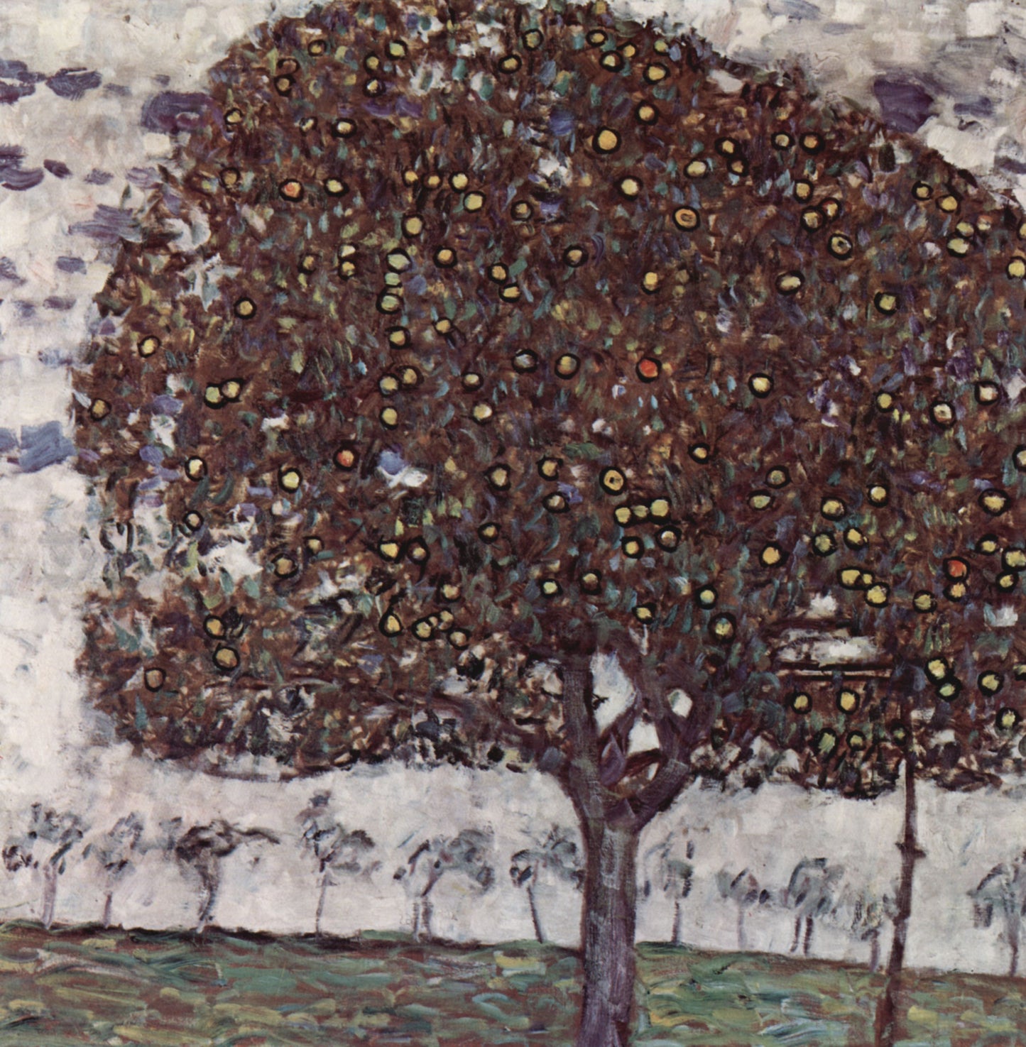 Gustav Klimt Apple Tree II - Hand Painted Oil Painting