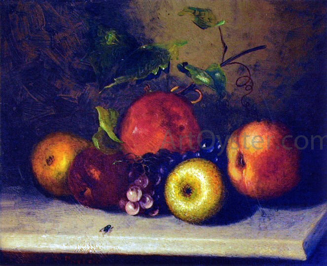 Charles Ethan Porter Apple with Fly - Hand Painted Oil Painting