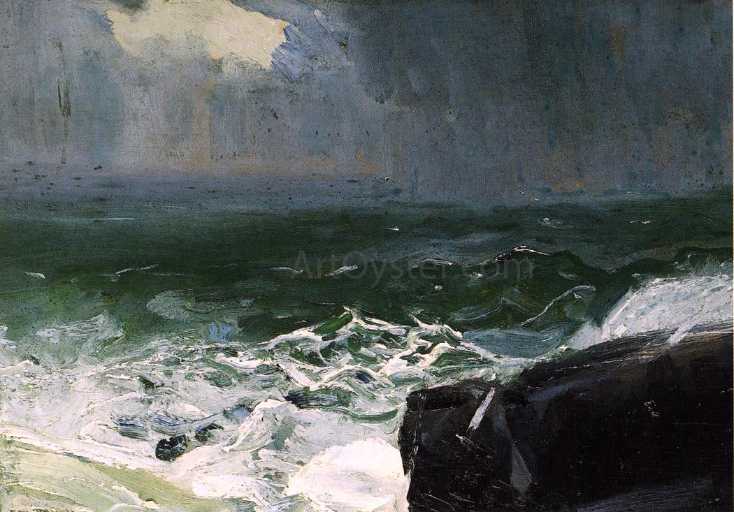 George Wesley Bellows Approach of Rain - Hand Painted Oil Painting