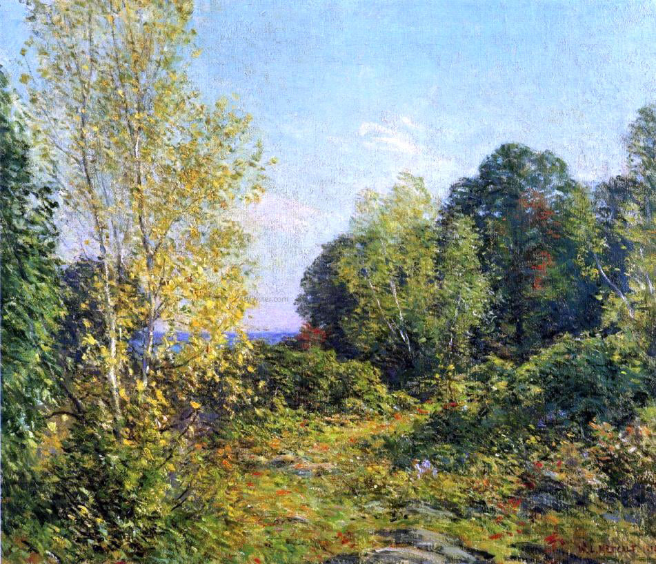  Willard Leroy Metcalf Approaching Autumn - Hand Painted Oil Painting