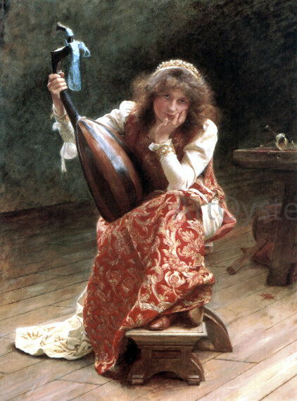 Edward John Gregory Apres - Hand Painted Oil Painting