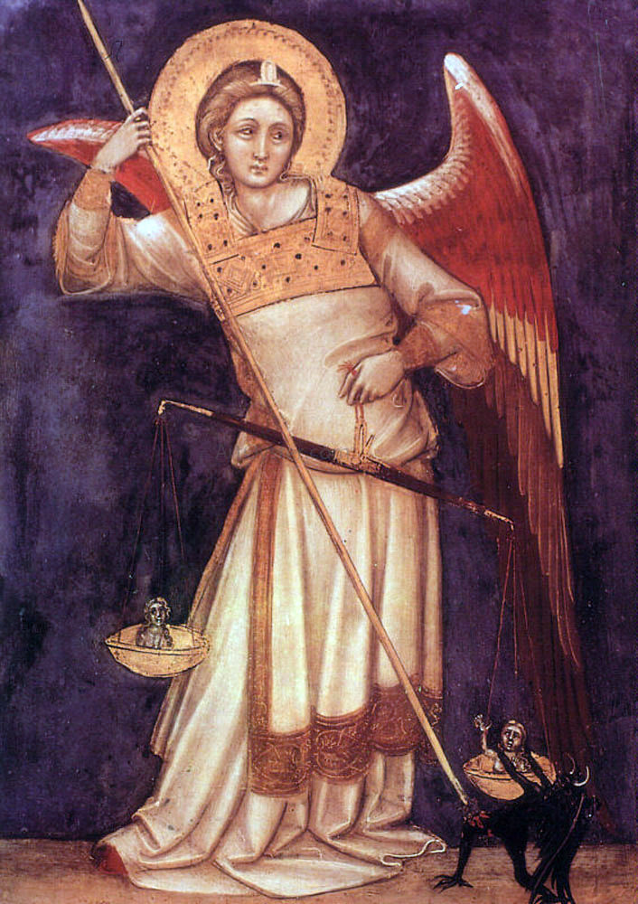 Guariento D'Arpo Archangel - Hand Painted Oil Painting