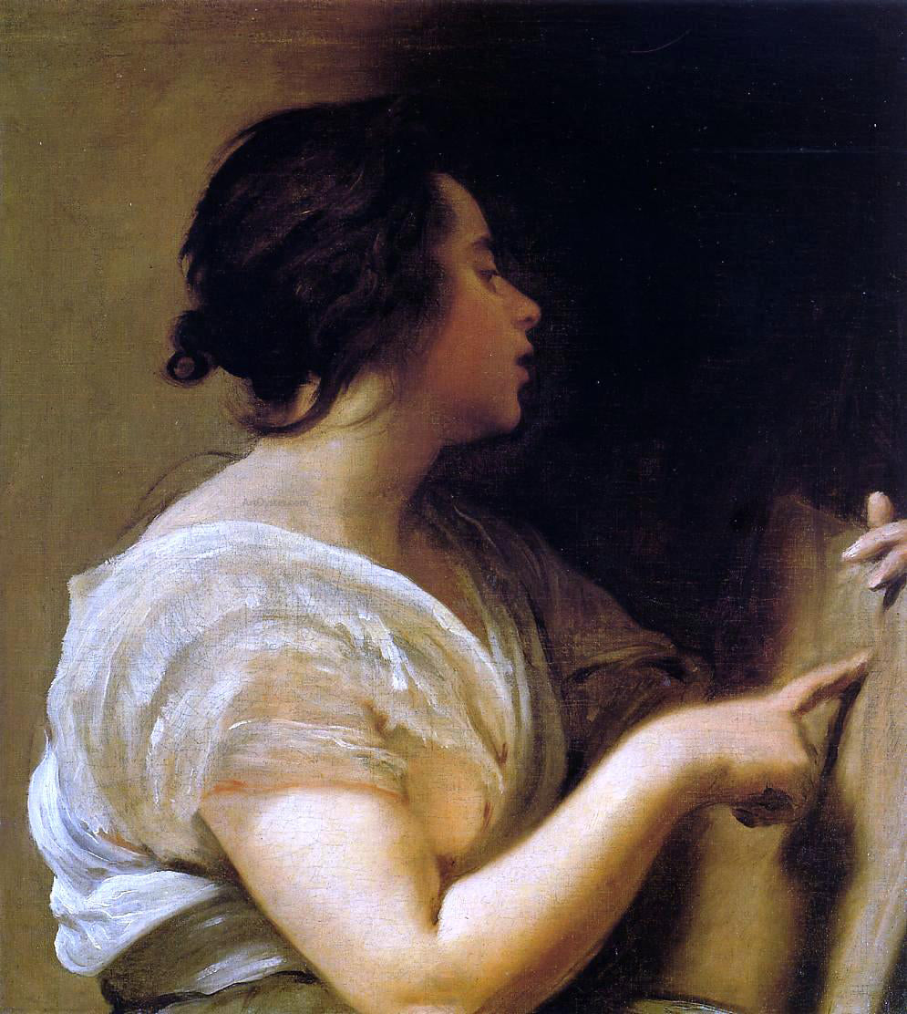 Diego Velazquez Archne (A Sybil) - Hand Painted Oil Painting