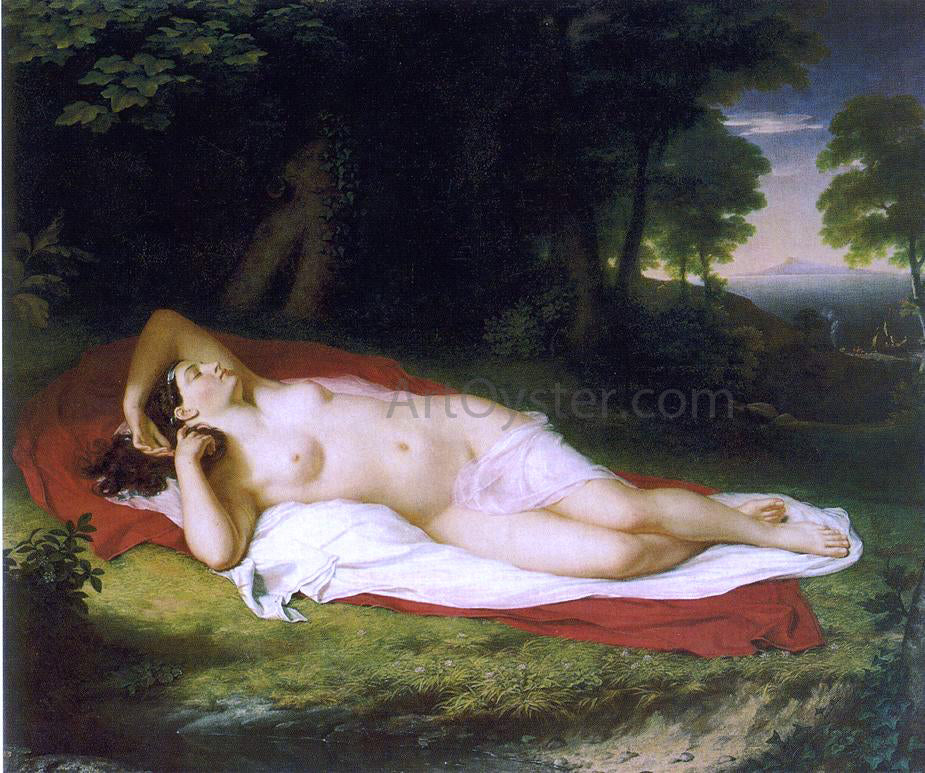  John Vanderlyn Ariadne Asleep on the Island of Naxos - Hand Painted Oil Painting
