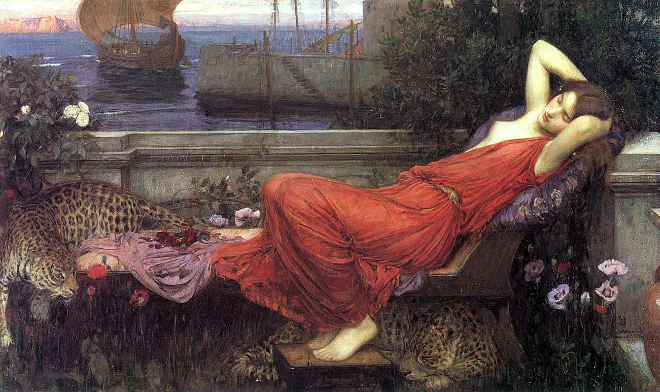 John William Waterhouse Ariadne - Hand Painted Oil Painting