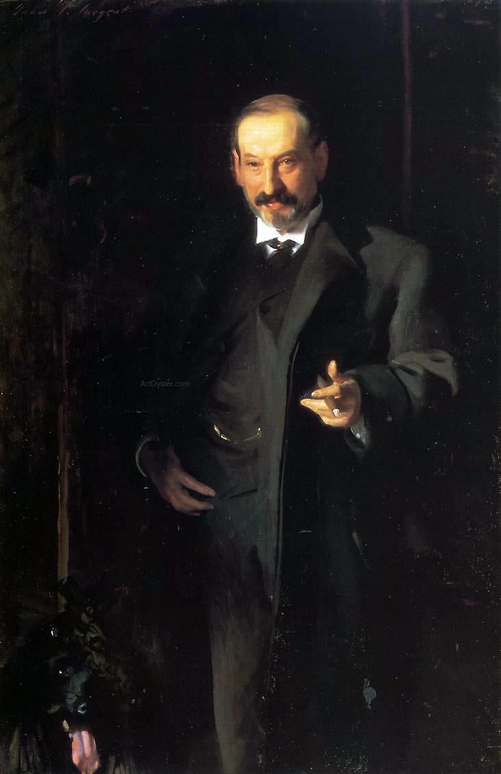 John Singer Sargent Asher Wertheimer - Hand Painted Oil Painting