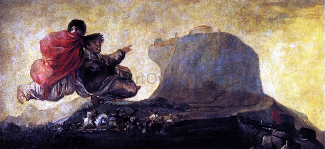 Francisco Jose de Goya Y Lucientes Asmodea - Hand Painted Oil Painting