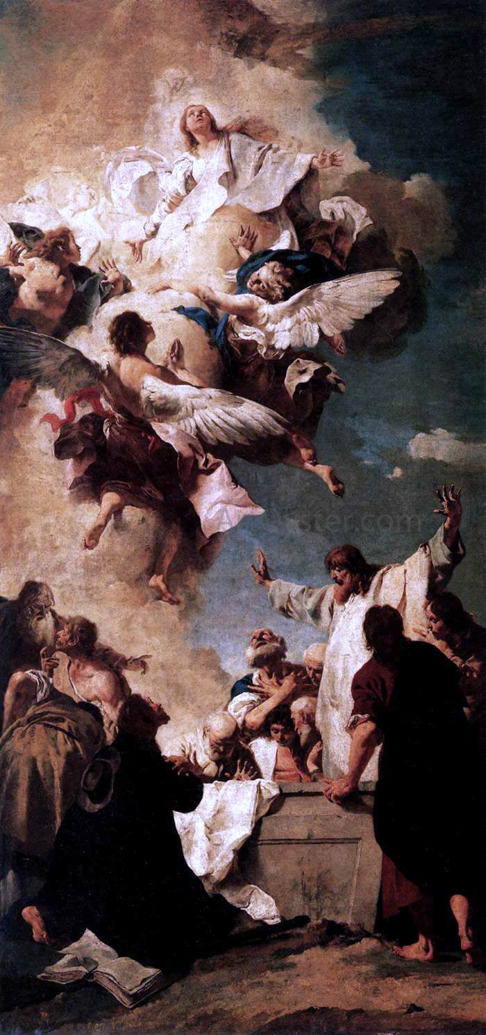  Giovanni Battista Piazzetta Assumption of the Virgin - Hand Painted Oil Painting