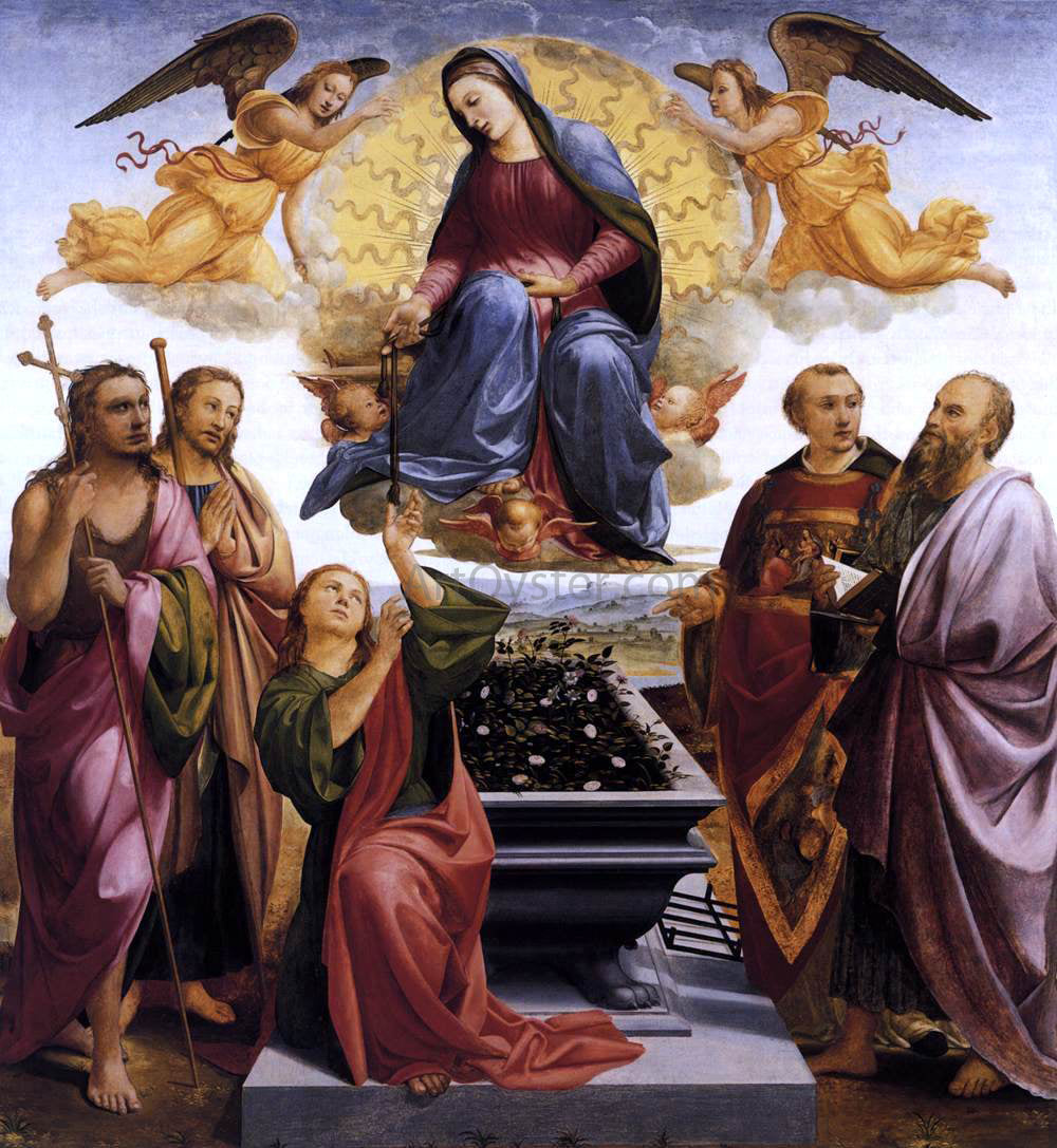  Francesco Granacci Assumption of the Virgin - Hand Painted Oil Painting