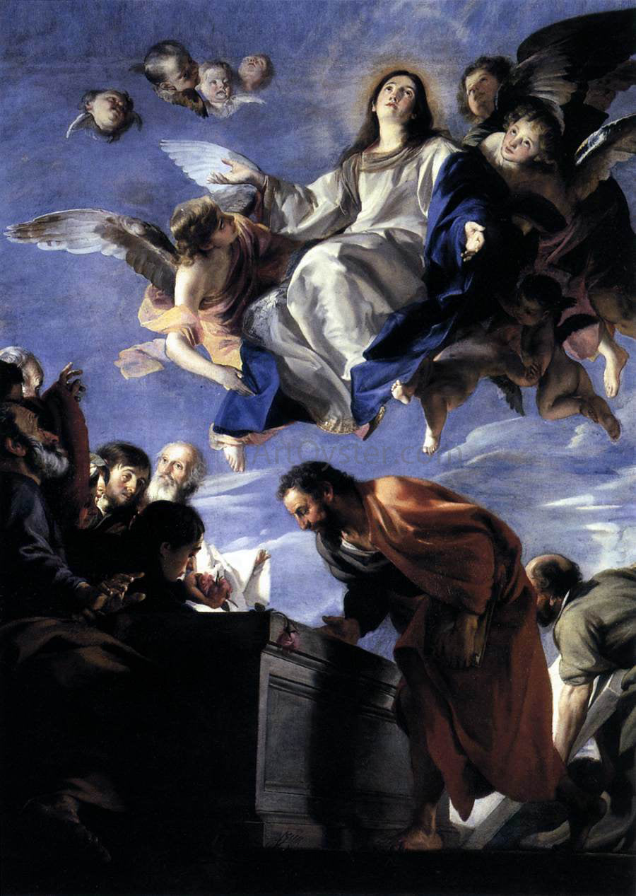 Juan Martin Cabezalero Assumption of the Virgin - Hand Painted Oil Painting