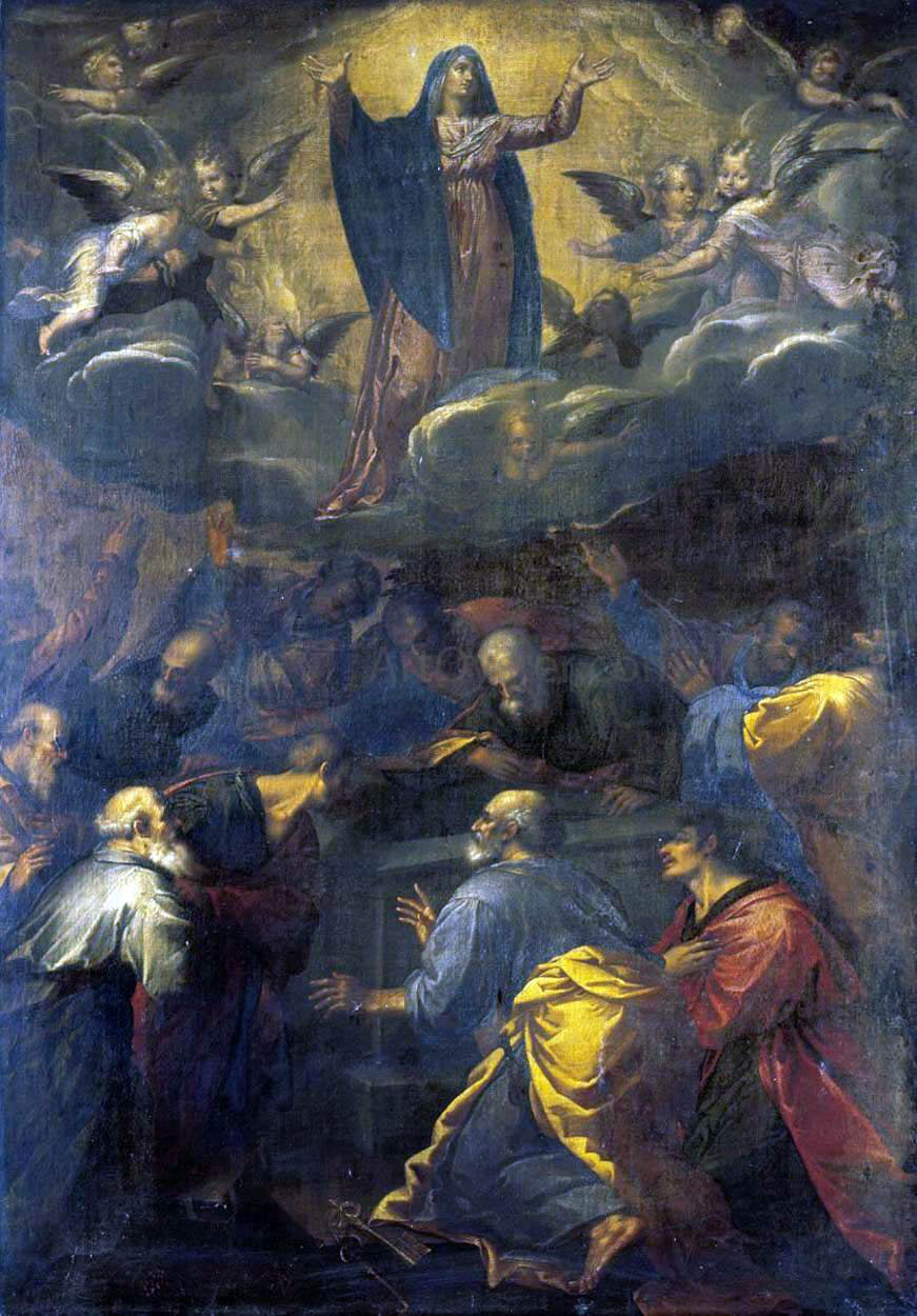 Girolamo Muziano Assumption of the Virgin - Hand Painted Oil Painting