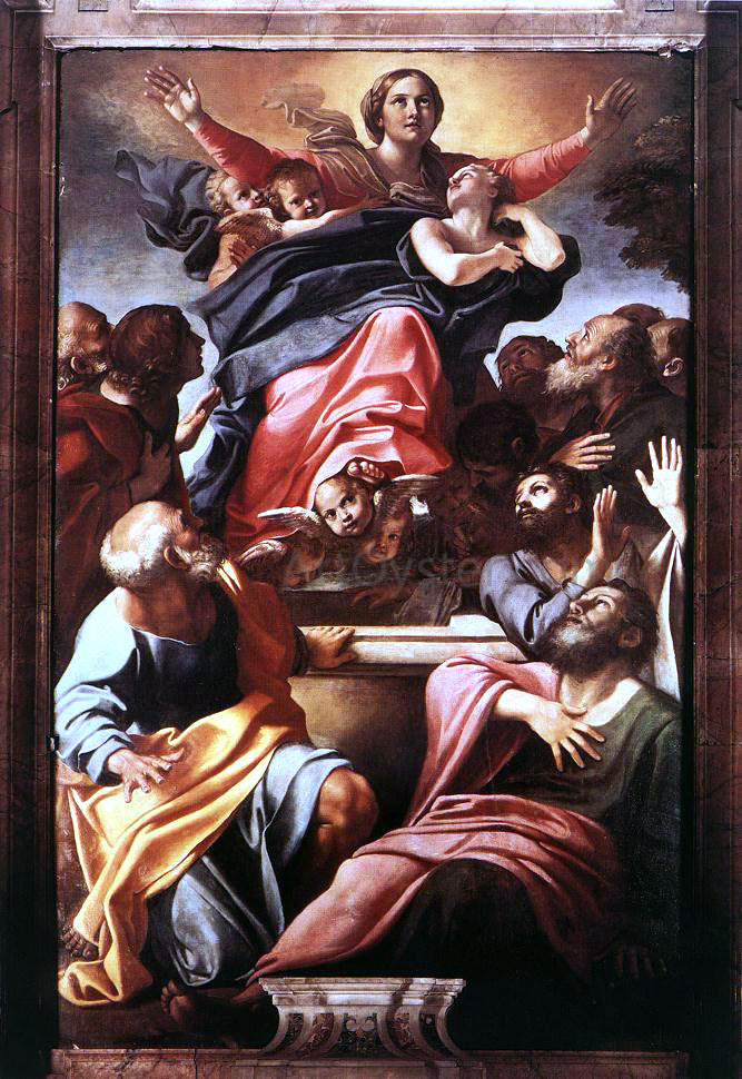  Annibale Carracci Assumption of the Virgin Mary - Hand Painted Oil Painting