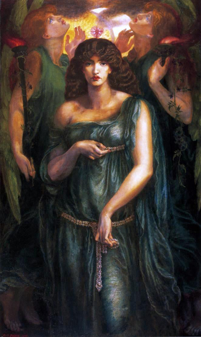 Dante Gabriel Rossetti Astarte Syriaca - Hand Painted Oil Painting