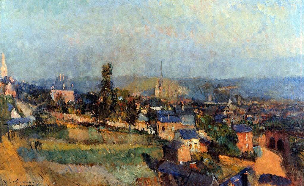 Albert Lebourg At Bois Guillaume, near Rouen - Hand Painted Oil Painting