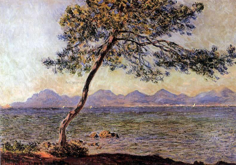 Claude Oscar Monet At Cap d'Antibes - Hand Painted Oil Painting