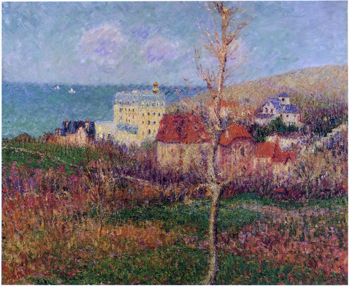 Gustave Loiseau At the Coast of Normandy - Hand Painted Oil Painting