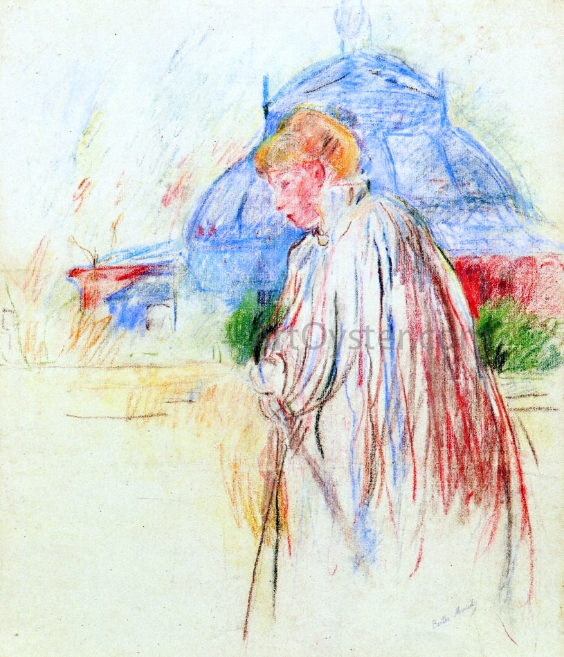  Berthe Morisot At the Exposition Palace - Hand Painted Oil Painting