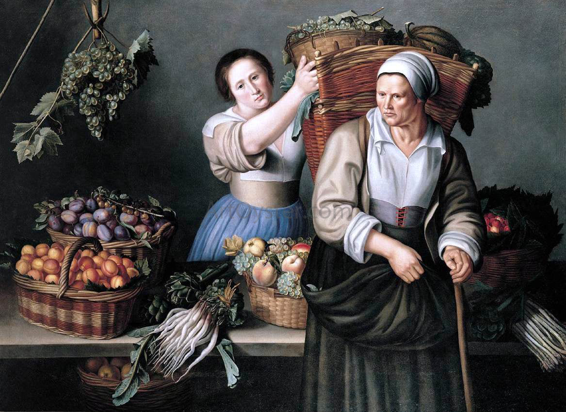 Louise Moillon At the Market Stall - Hand Painted Oil Painting