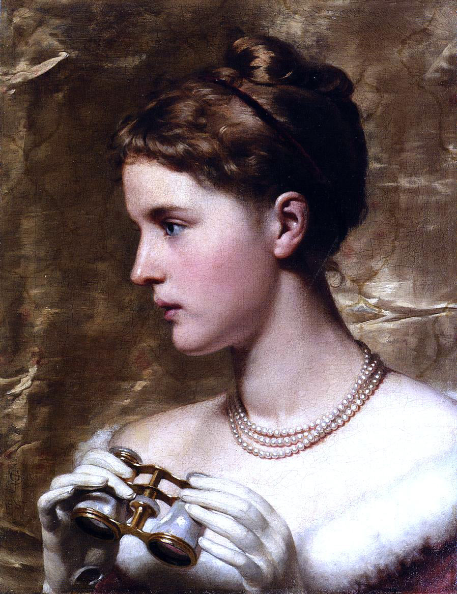Seymour Joseph Guy At the Opera - Hand Painted Oil Painting