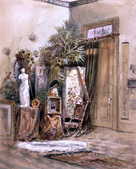 James Henry Moser Atlanta Studio - Hand Painted Oil Painting