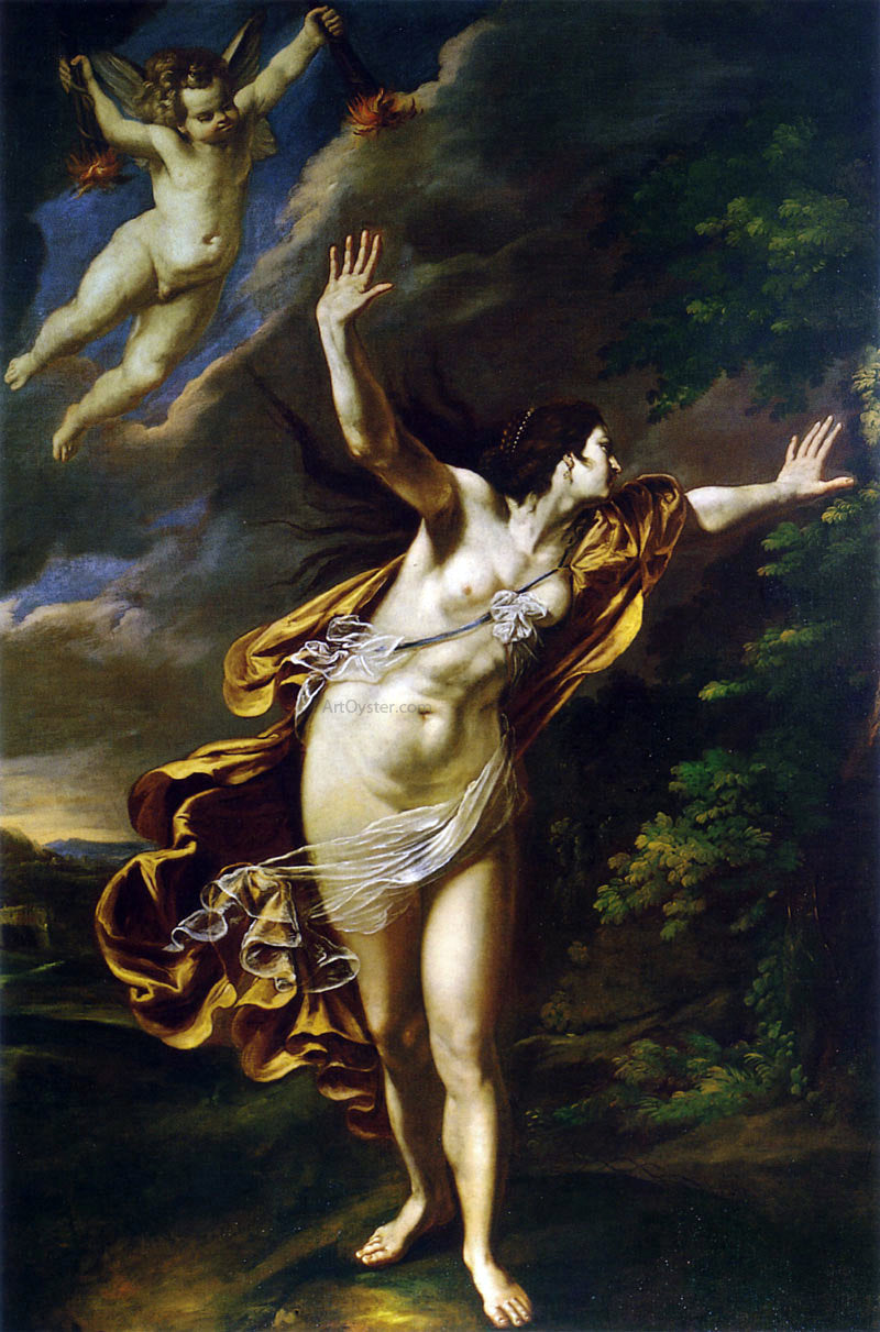 Artemisia Gentileschi Aurora - Hand Painted Oil Painting