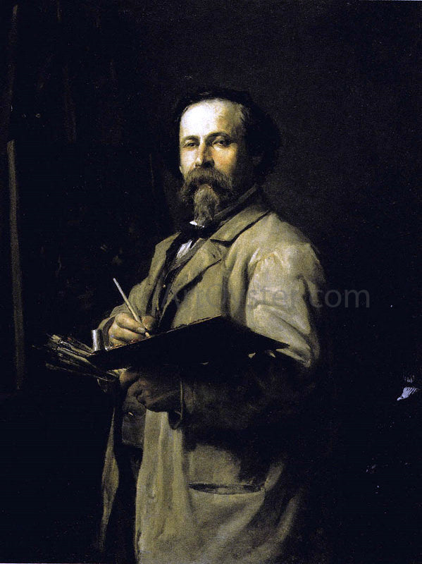 Salvador Martinez Cubells Autorretrato - Hand Painted Oil Painting