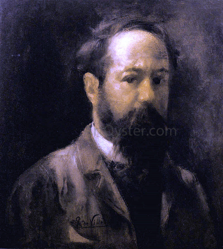 Ricardo Villodas De la Torre Autorretrato - Hand Painted Oil Painting