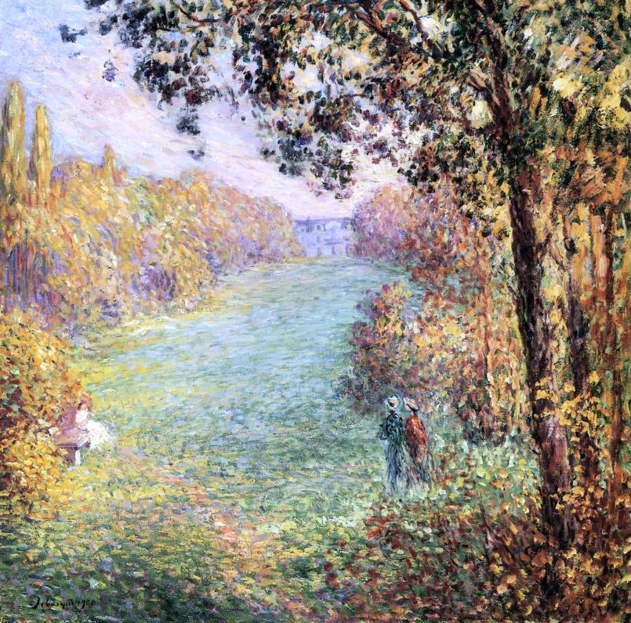 Henri Lebasque Autumn - Hand Painted Oil Painting