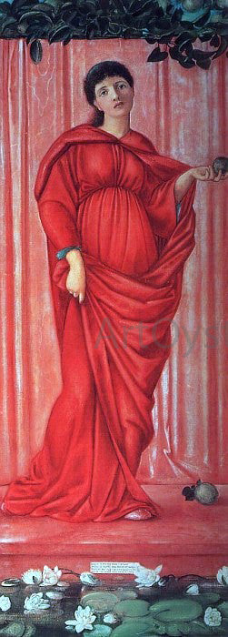Sir Edward Burne-Jones Autumn - Hand Painted Oil Painting