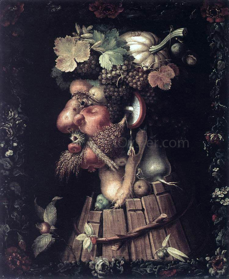 Giuseppe Arcimboldo Autumn - Hand Painted Oil Painting