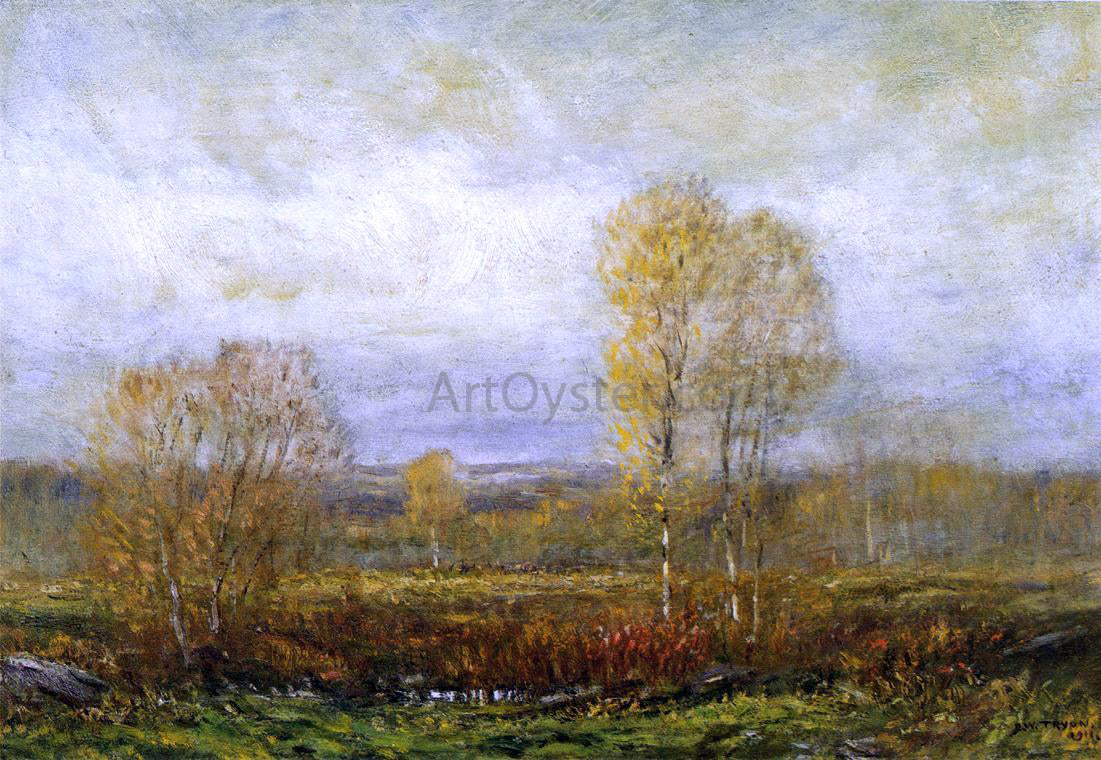 Dwight W Tryon Autumn Day - Hand Painted Oil Painting