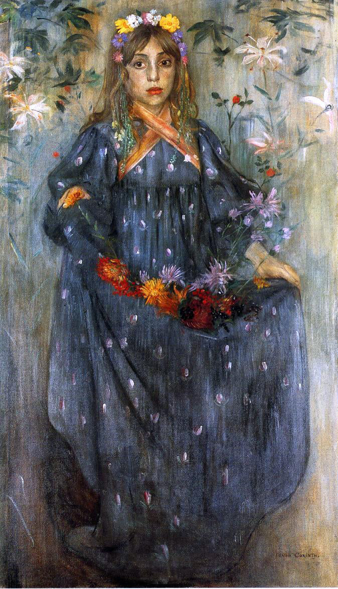 Lovis Corinth Autumn Flowers - Hand Painted Oil Painting