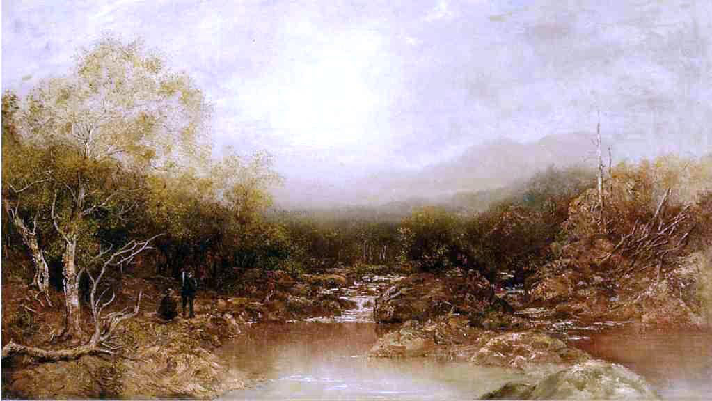 Ralph Albert Blakelock Autumn in the Adirondacks - Hand Painted Oil Painting