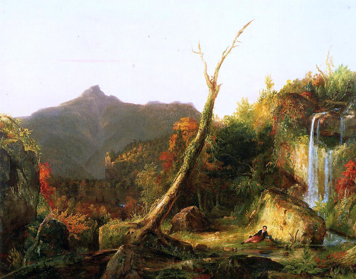 Thomas Cole Autumn Landscape (also known as Mount Chocorua) - Hand Painted Oil Painting