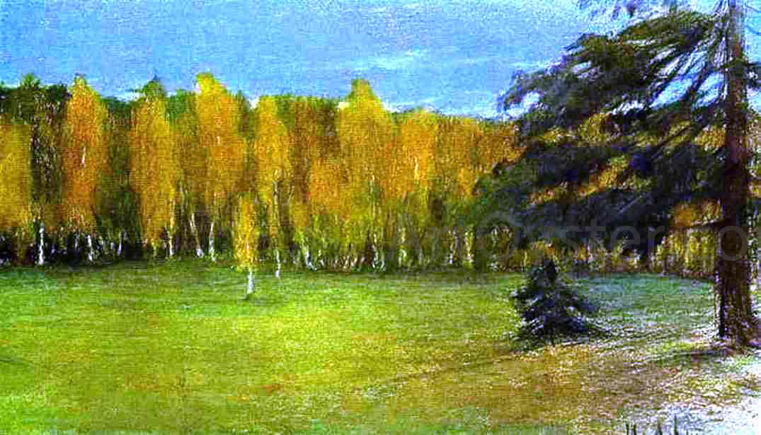 Isaac Ilich Levitan Autumn Landscape - Hand Painted Oil Painting