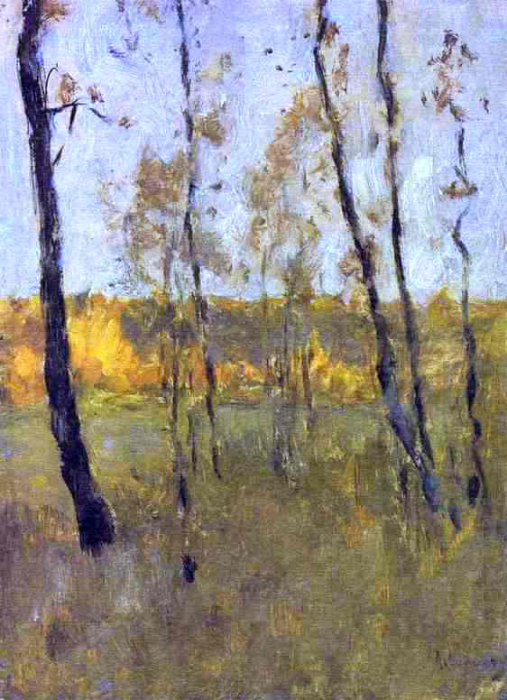 Isaac Ilich Levitan Autumn Study - Hand Painted Oil Painting