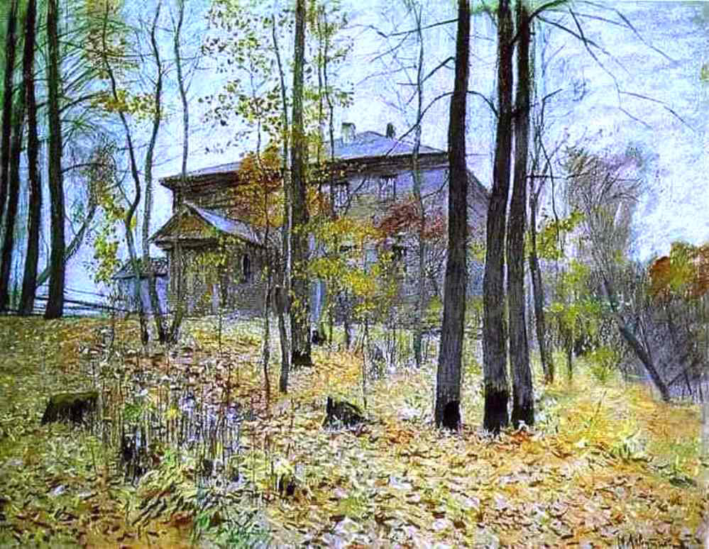 Isaac Ilich Levitan Autumn. The Manor - Hand Painted Oil Painting