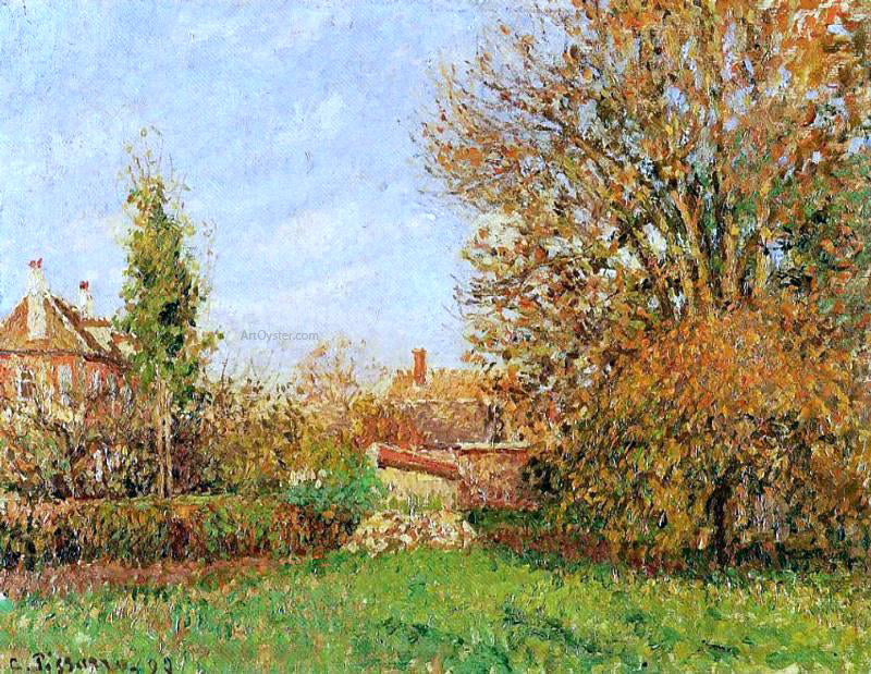 Camille Pissarro Autunm in Eragny - Hand Painted Oil Painting