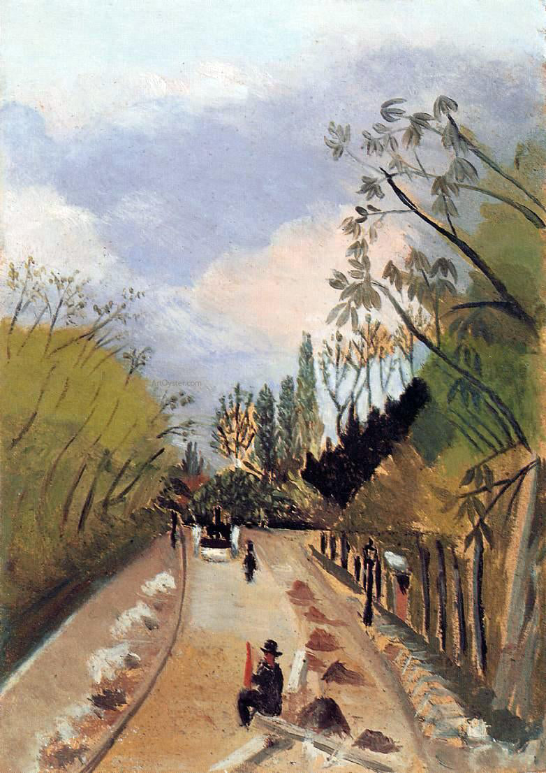 Henri Rousseau Avenue de l'Observatoire - Hand Painted Oil Painting