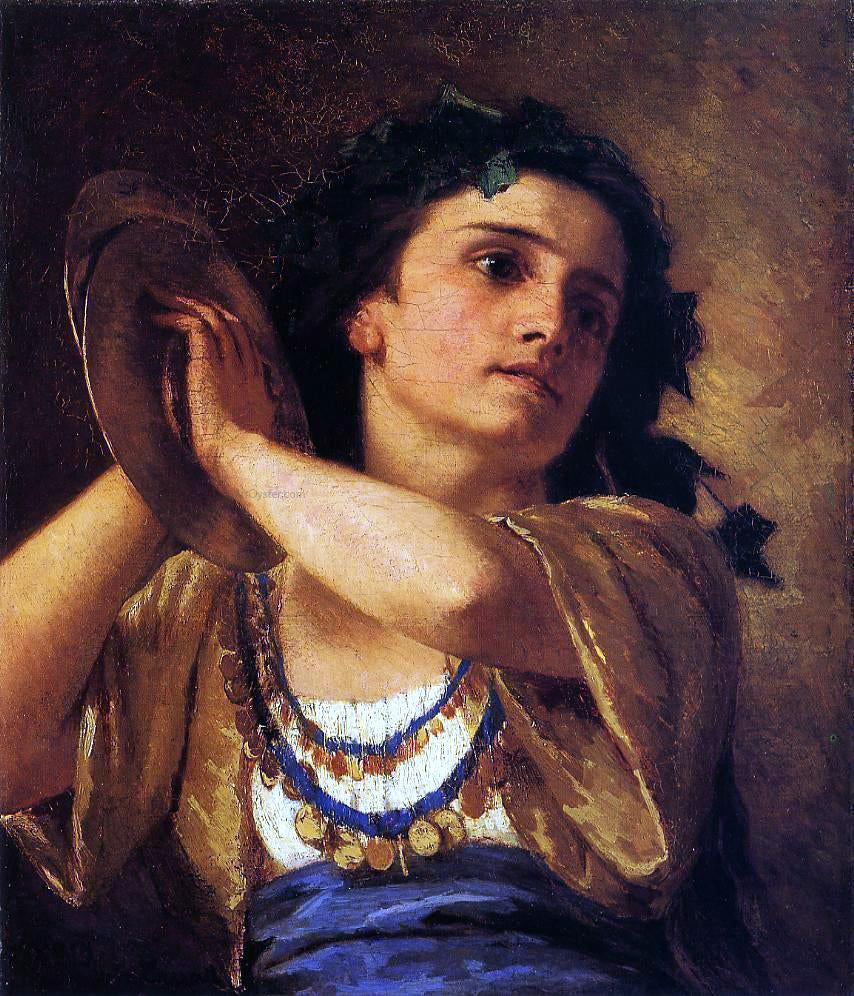 Mary Cassatt Bacchante - Hand Painted Oil Painting