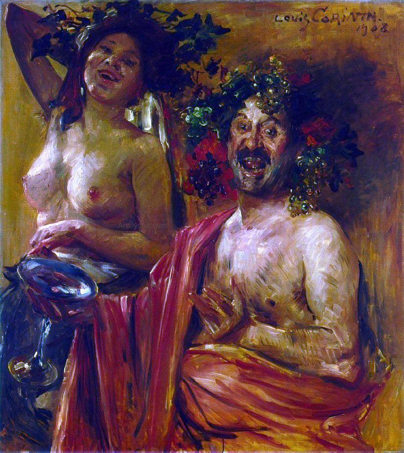 Lovis Corinth Bacchantenpaar - Hand Painted Oil Painting