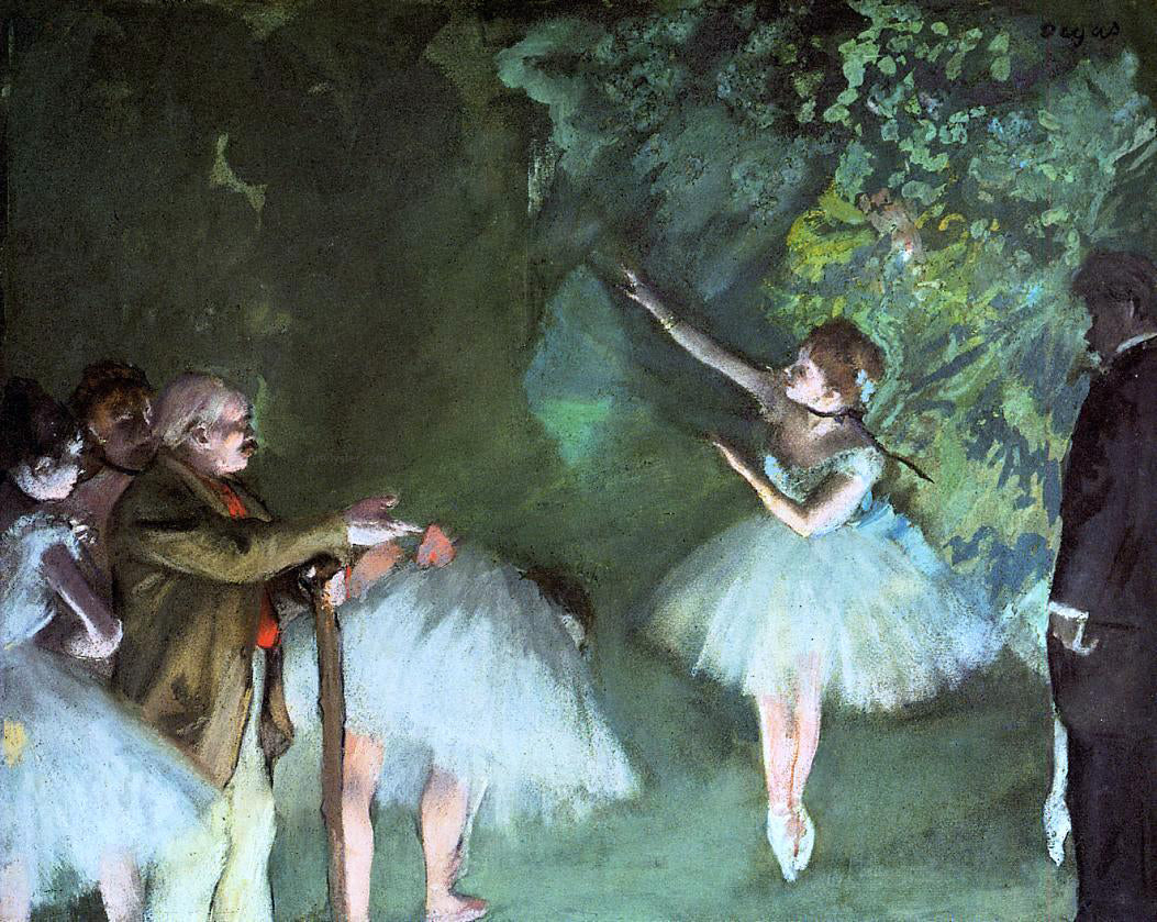 Edgar Degas Ballet Rehearsal - Hand Painted Oil Painting